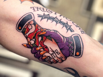 トラッド　シェイクハンド　タトゥー　東京