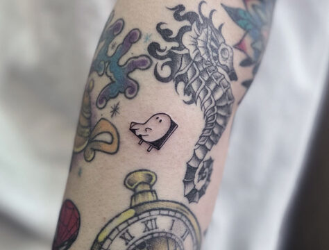 フラッシュワーク　おばけ　タトゥー　東京