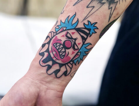 ワンポイント ピエロ タトゥー 東京