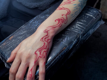 ラインワーク　タトゥー　東京